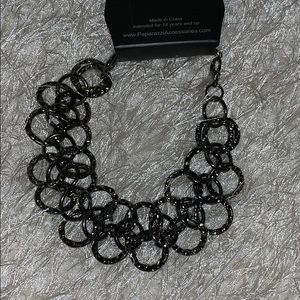 Black circle bracelet